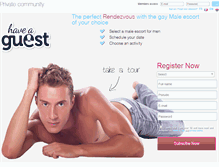 Tablet Screenshot of gay.haveaguest.com